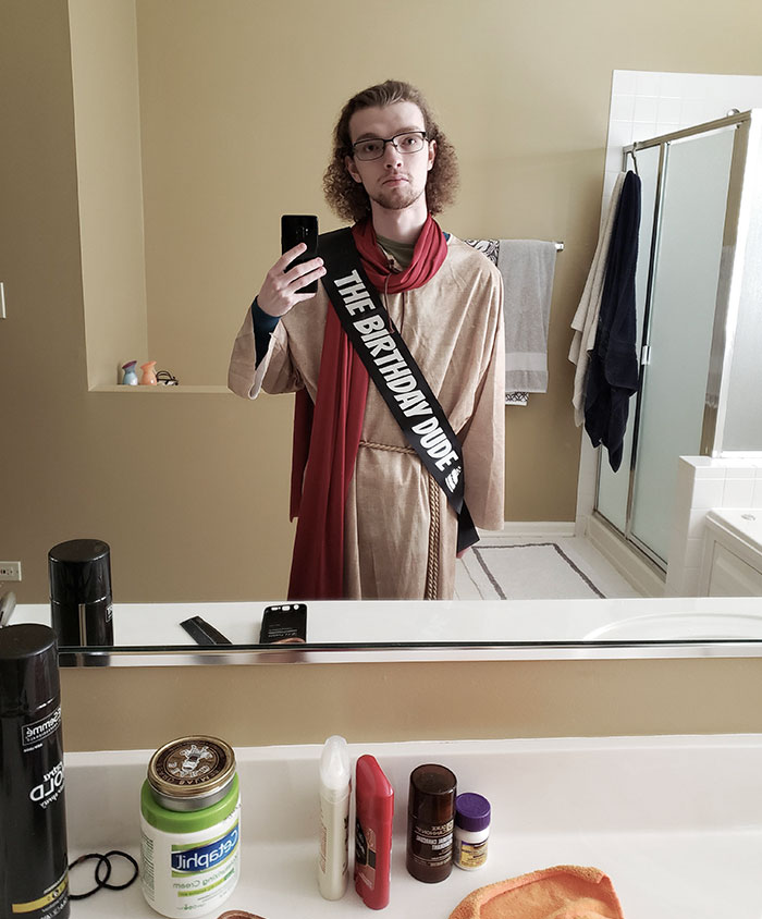 My Costume For My Cousin's Christmas Party