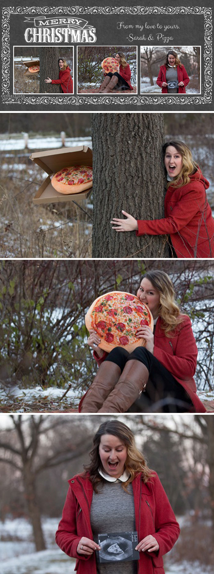 Christmas Card Of A Single Woman