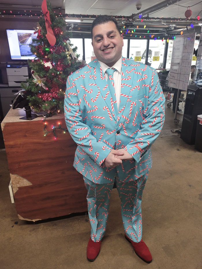 Every Year I Get Dressed Up For Work On Christmas Eve. Year 8 Coming At You