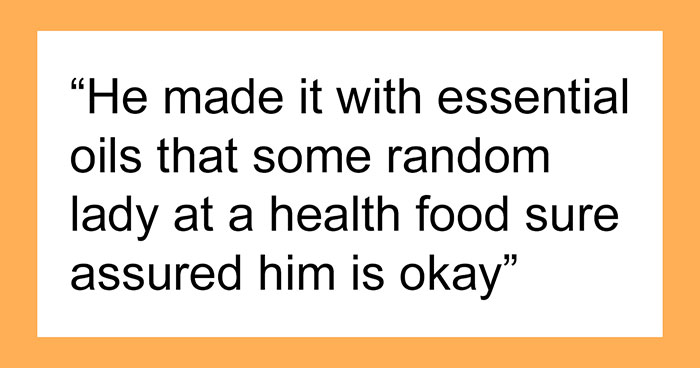 Husband Uses Essential Oil Instead Of Actual Peppermint In Wife’s Gift, She Has A Panic Attack