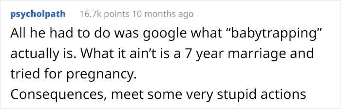 Man Thinks His Wife "Baby Trapped" Him, Destroys Their Marriage