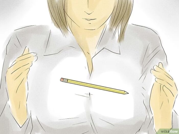 Pam Wasn’t Happy With Her Body Until She Could Set A Pencil On Her Boobs Without It Rolling Off