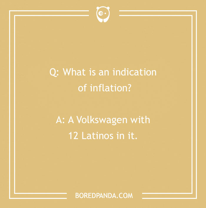 Inflation Jokes That Grow In Value With Time