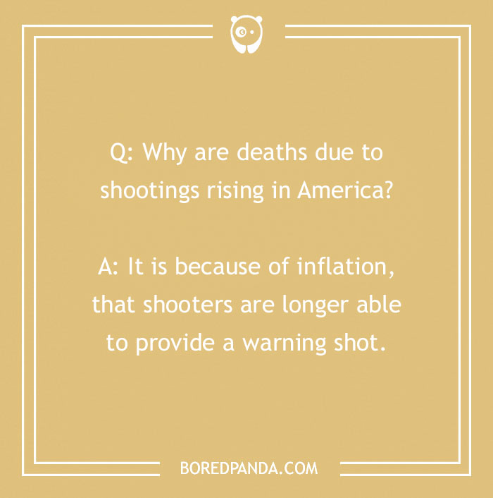 Inflation Jokes That Grow In Value With Time