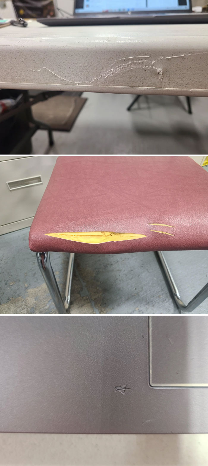 My Coworker Has Taken To Carving Things