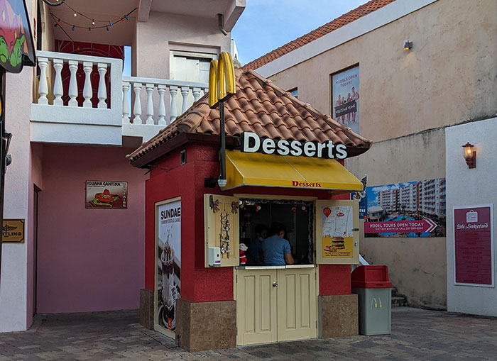 There's A Desserts-Only Mini McDonald's Outside My Hotel