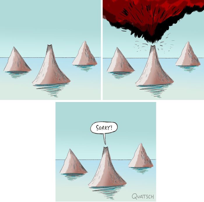 This Comics Artist Illustrates Absurd And Fun Situations In The Human And Animal Worlds (23 New Pics)