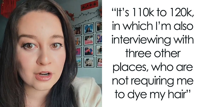 Woman Refuses To Work For Company After Being Rudely Ordered To Dye Her Hair
