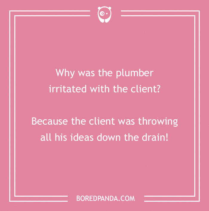 150 Jokes About Plumbers Nobody Prepared You For