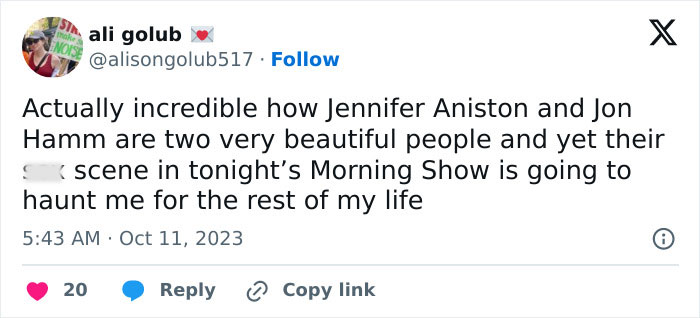 Jennifer Aniston Refused To Work With An Intimacy Coordinator For Steamy Scene With Jon Hamm