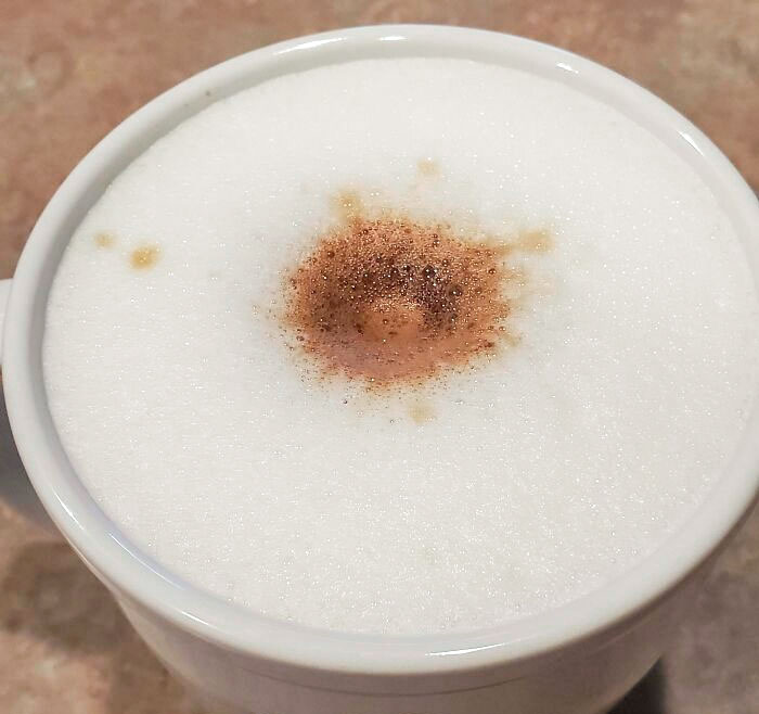 Behold! My Latte Art Creation