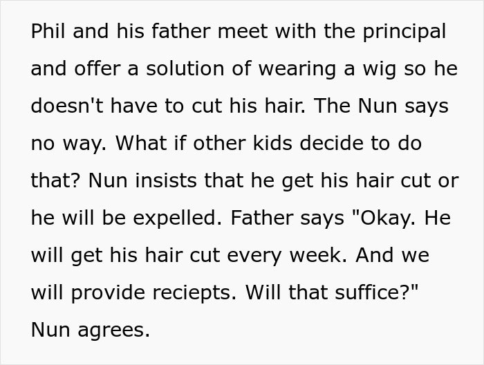 &ldquo;Didn&rsquo;t Jesus Have Long Hair?&rdquo;: Nun Demands Kid&rsquo;s Hair Be Cut, Dad Maliciously Complies