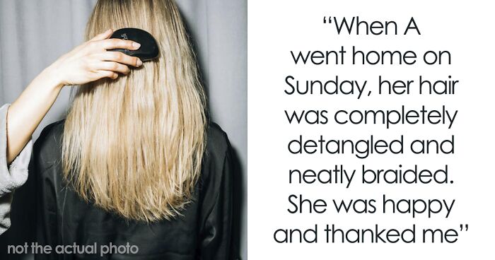 Woman Helps Daughter’s Friend With Her Matted Hair, Her Dad’s Fiancée Now Says She Owes Her Money