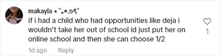 “Not What Her Goals Are”: 12-Year-Old Gets Pulled Out Of School So She Can Focus On “Work” “Not What Her Goals Are”: 12-Year-Old Gets Pulled Out Of School So She Can Focus On “Work”