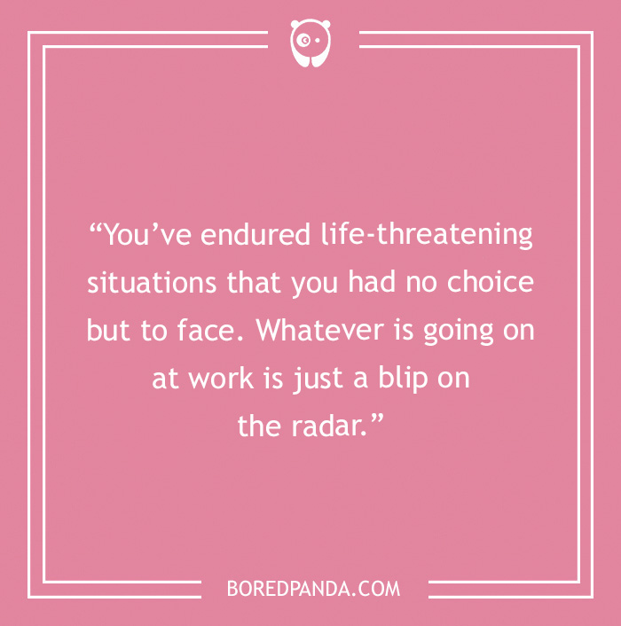 Motivational quote on a pink background encouraging resilience and positivity for Monday tips to start your week right.