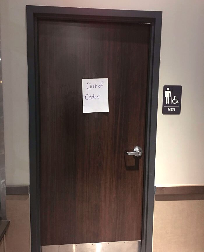 I Was Almost Done With Work, Then Someone Made A Mess All Over The Floor. I Had To Stay Late To Clean It On New Year's Eve. I Missed My Reservations For My Date