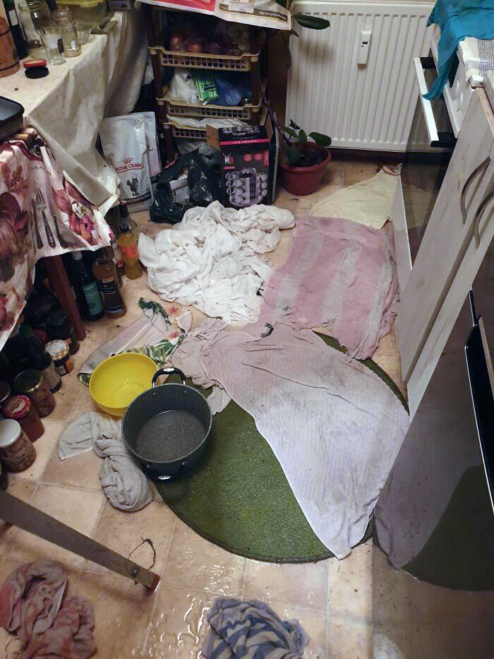 Our Apartment Flooded At 12:05 On New Year's Eve