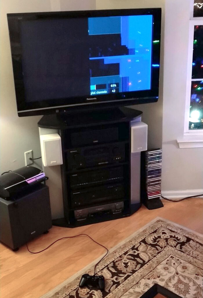 A Great Way To Finish Out The Year. My TV Broke On New Year's Eve