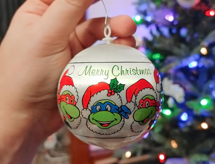 Another One Of My Teenage Mutant Ninja Turtles Ornaments From 1990