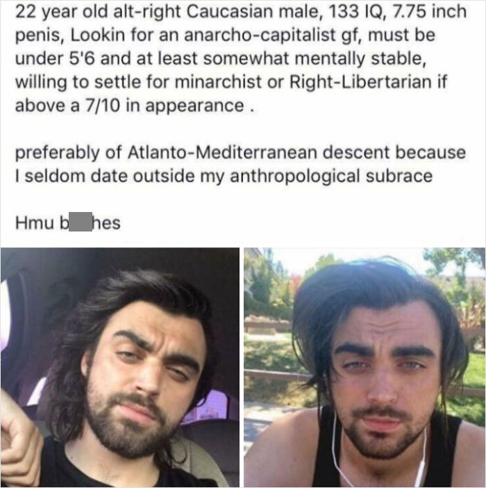 "Basically I'm Looking For Me, But A Girl"