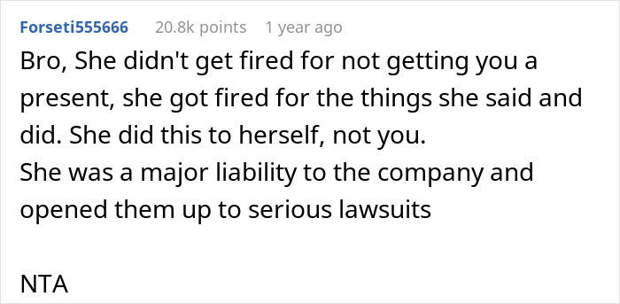 Man&rsquo;s Uncomfortable Gift Exchange With Devout Christian Ends In Worker Getting Fired