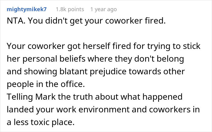 Man&rsquo;s Uncomfortable Gift Exchange With Devout Christian Ends In Worker Getting Fired