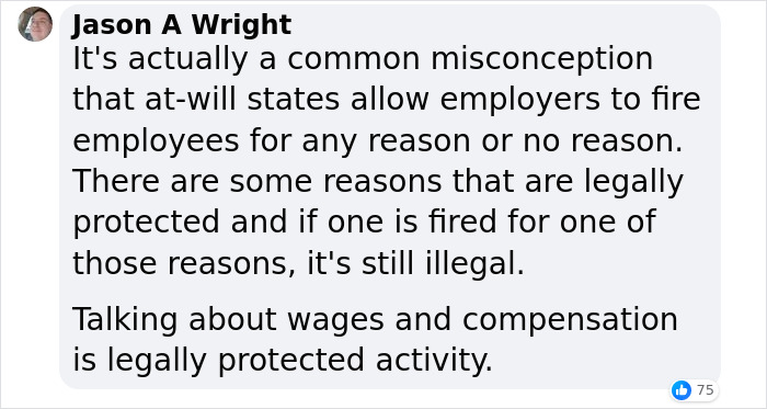 Employees Post Their Salaries On A Notice Board After Delusional Message From Management