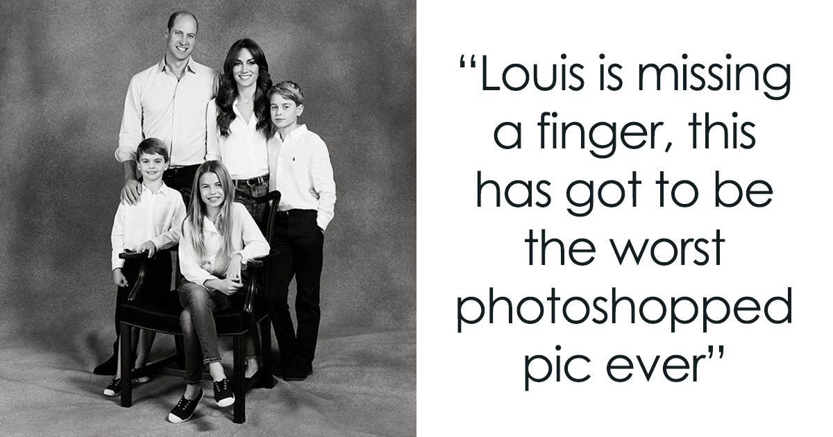 “Worst Photoshopped Pic”: People Left Confused By Prince Louis In Royal Family’s Christmas Photo