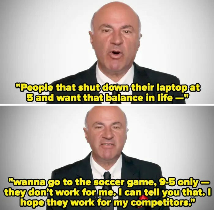 Expecting Employees To Sacrifice Personal Lives For Company Work