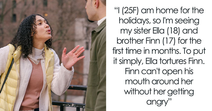 Sister Can’t Stop Insulting Her Younger Brother, Gets Enraged When He Insults Her Back