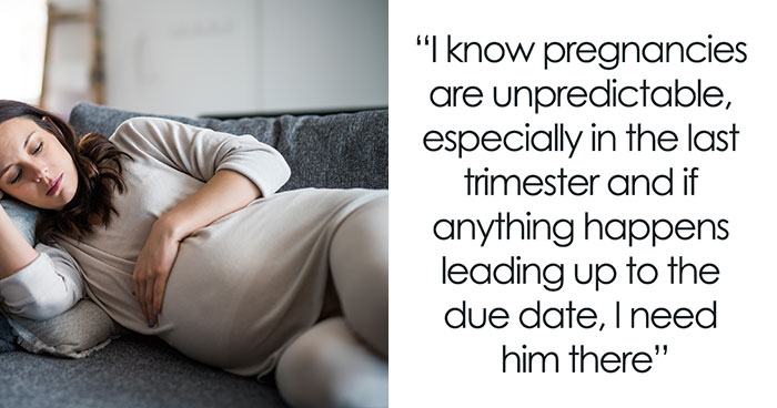 Heavily Pregnant Woman Wonders If She’s A Jerk For Asking Her Fiancé To Spend Christmas With Her
