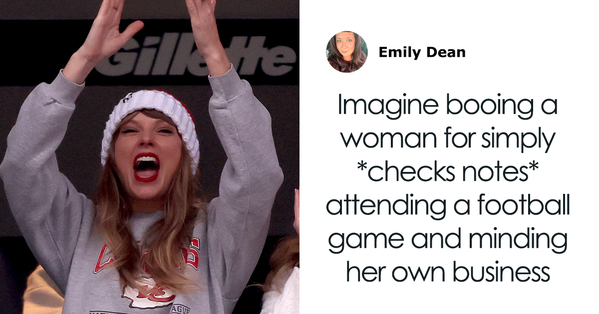 Taylor Swift Perfectly Responds After Getting Booed Loudly At Chiefs Game