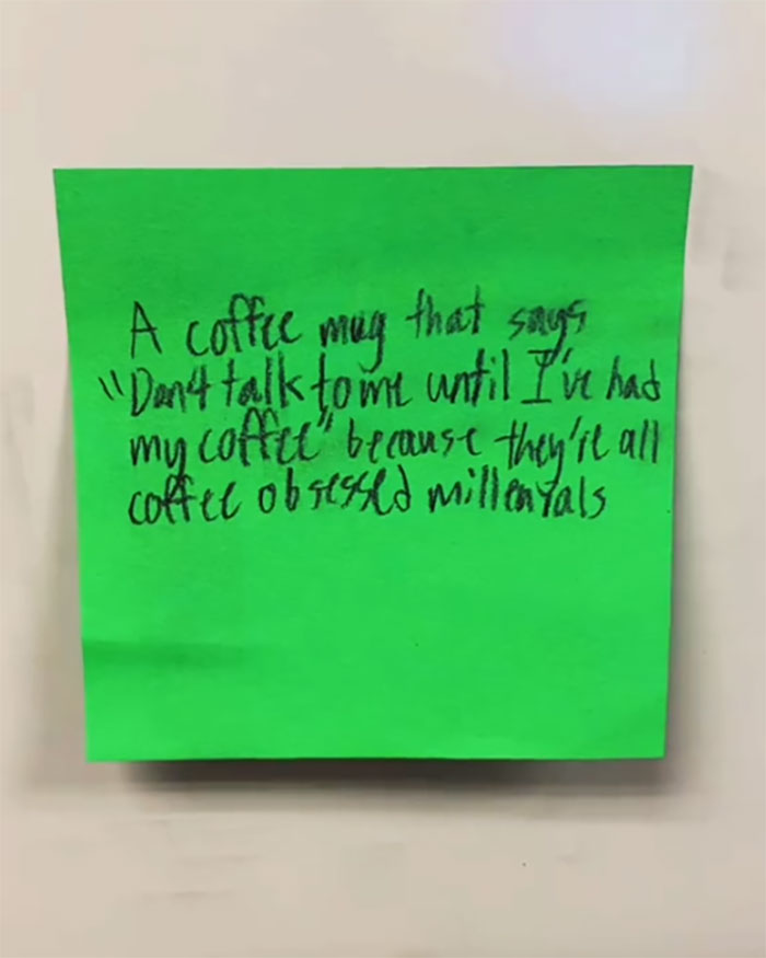 Teacher Asked Students For Gift Ideas For 30-Somethings And The Answers Are Hilariously Savage Teacher Asked Students For Gift Ideas For 30-Somethings And The Answers Are Hilariously Savage