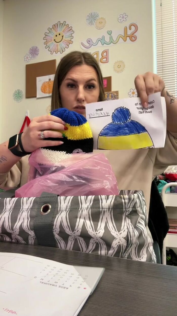 Teacher Tells Her Students To Draw Their ‘Dream Hat,’ Her Mom Makes Their Designs A Reality Teacher Tells Her Students To Draw Their ‘Dream Hat,’ Her Mom Makes Their Designs A Reality