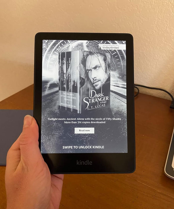 Kindle Paperwhite: Boasting a larger 6.8” glare-free display, adjustable warm light, weeks-long battery life, 20% faster page turns and it's even waterproof - perfect gadget for the passionate reader who just can’t put down a good book!