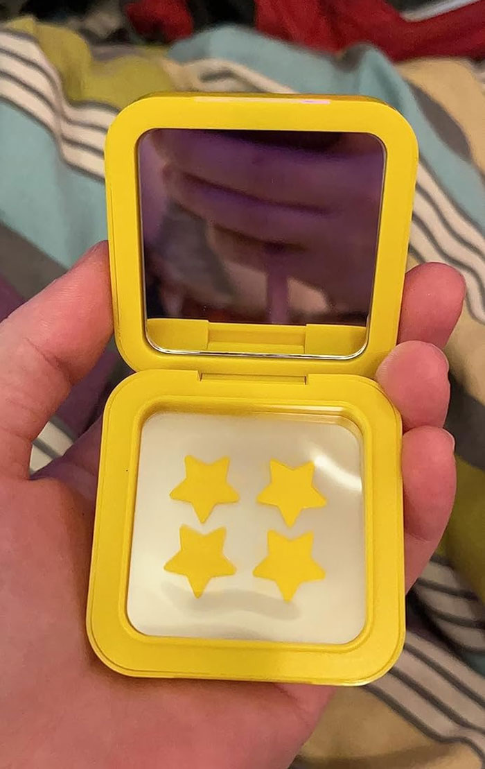 Starface Hydro-Stars: The cute star-shaped pimple patches that zap zits overnight, because who says acne treatments can't be cute? Bye-bye pimples, hello clear skin!