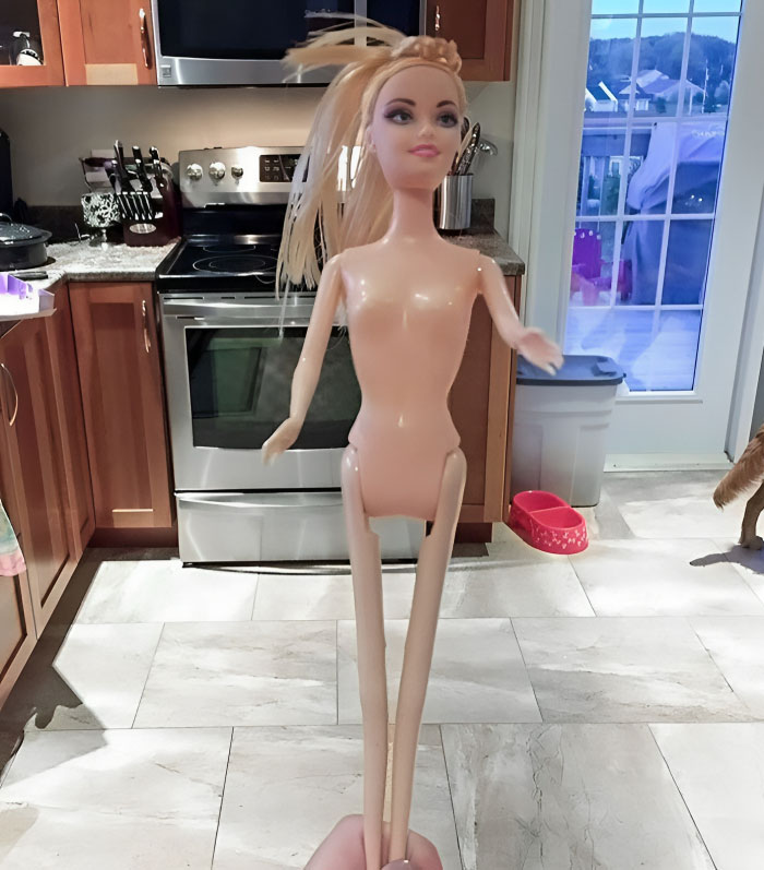 Dollar Store Barbie