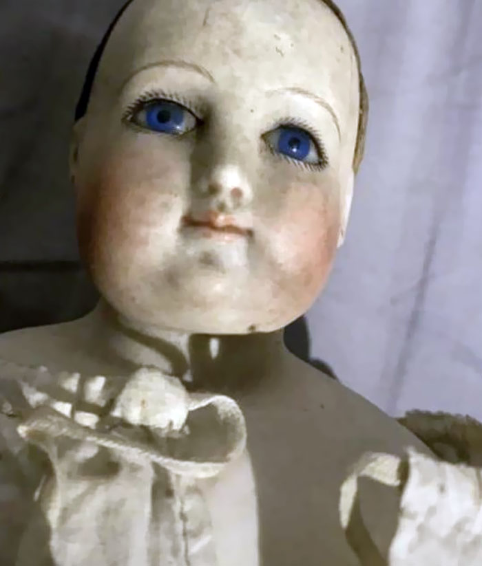 Clearly Haunted Zuckerberg's Doppelganger Doll, Found By My Friend's Mum On Vinted