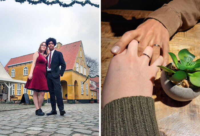 During The Pandemic, I Fell Into A Depression, Wondering If I Was Worthy Of Love. This Year I Moved Across The World To Be With An Amazing Woman. Merry Christmas