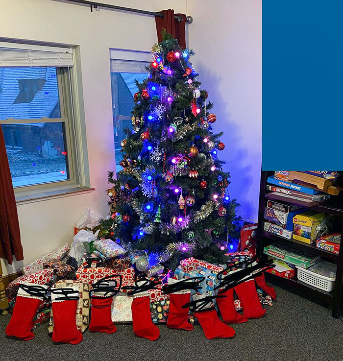 My Wife And I Are House Parents For At-Risk Youth, And Today We Are Celebrating Christmas. A Lot Of These Kids Have Never Experienced A "Real" Christmas Before Coming To Our Home 