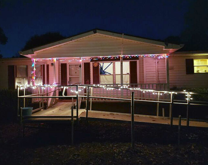 I Bought My First Home Ever, And Tonight Was The First Time I've Ever Hung My Own Christmas Lights. It's Not Much, But I Think It Looks Good