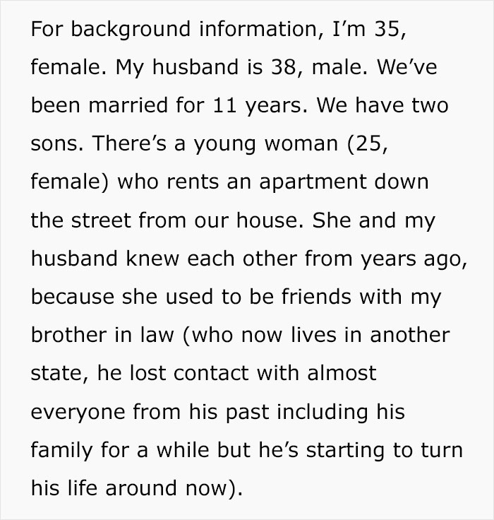 "They Were Both Asleep On The Swing": Wife Shares Her Suspicions Over Husband And Babysitter