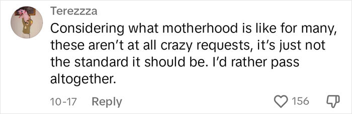“Women Like This Shouldn’t Be Mothers”: Woman’s List Of Pregnancy Non-Negotiables Goes Viral “Women Like This Shouldn’t Be Mothers”: Woman’s List Of Pregnancy Non-Negotiables Goes Viral