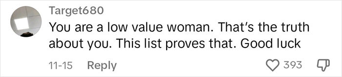 “Women Like This Shouldn’t Be Mothers”: Woman’s List Of Pregnancy Non-Negotiables Goes Viral “Women Like This Shouldn’t Be Mothers”: Woman’s List Of Pregnancy Non-Negotiables Goes Viral