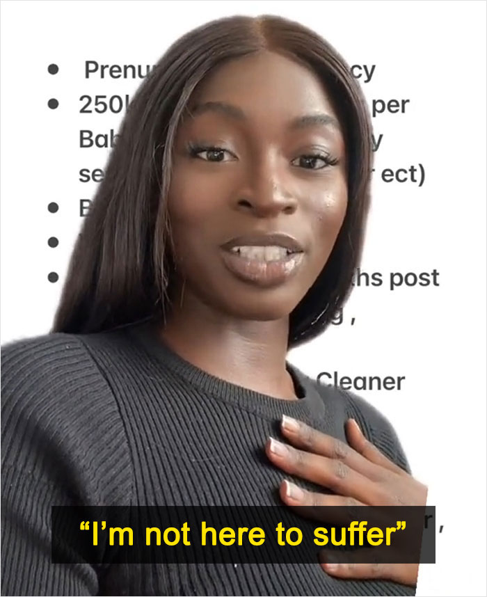 “Women Like This Shouldn’t Be Mothers”: Woman’s List Of Pregnancy Non-Negotiables Goes Viral “Women Like This Shouldn’t Be Mothers”: Woman’s List Of Pregnancy Non-Negotiables Goes Viral