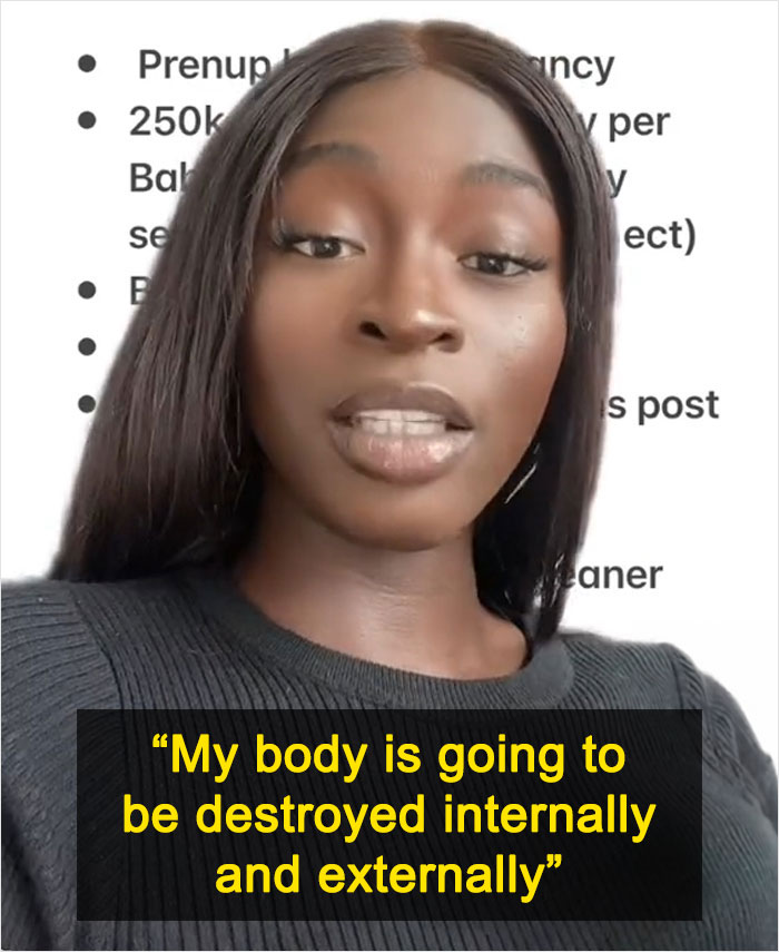 “Women Like This Shouldn’t Be Mothers”: Woman’s List Of Pregnancy Non-Negotiables Goes Viral “Women Like This Shouldn’t Be Mothers”: Woman’s List Of Pregnancy Non-Negotiables Goes Viral