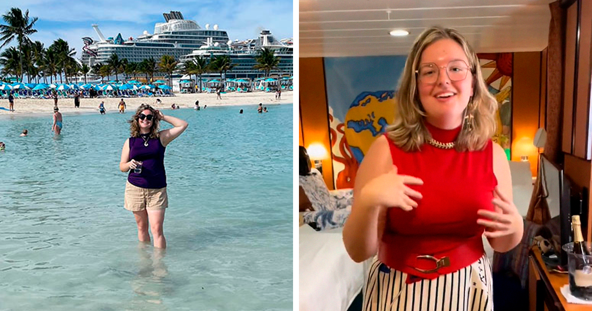 “Yikes”: People React To Woman’s Cabin Tour On Board Royal Caribbean’s “Ultimate World Cruise”