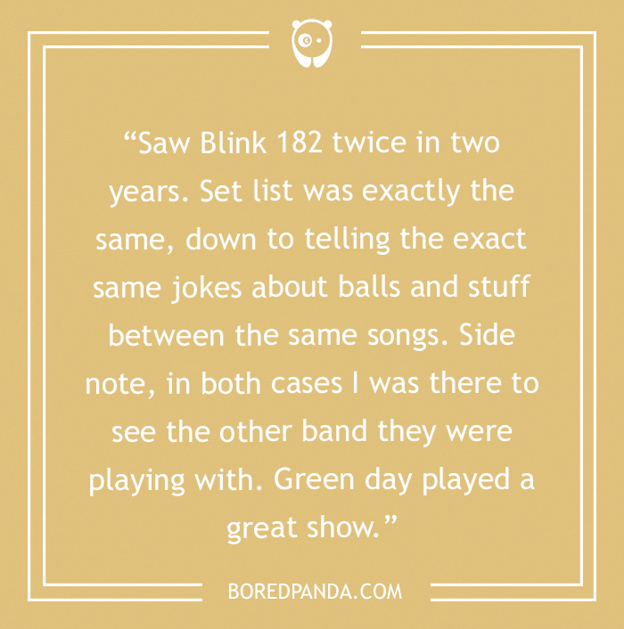 42 Of The Worst Concerts Ever These People Had The Dubious Pleasure Of Witnessing