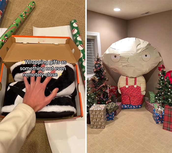 Person Hides What Their Actual Gifts Are, And The Results Are Hilariously Impressive Person Hides What Their Actual Gifts Are, And The Results Are Hilariously Impressive