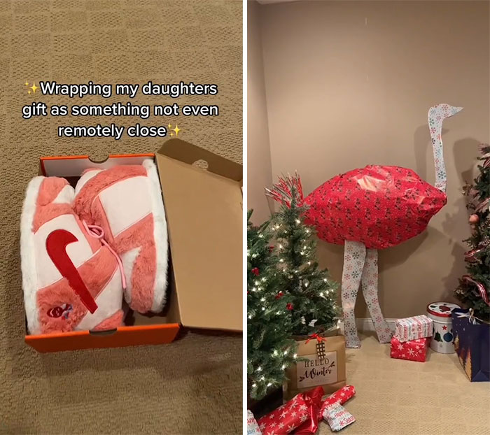 Person Hides What Their Actual Gifts Are, And The Results Are Hilariously Impressive Person Hides What Their Actual Gifts Are, And The Results Are Hilariously Impressive